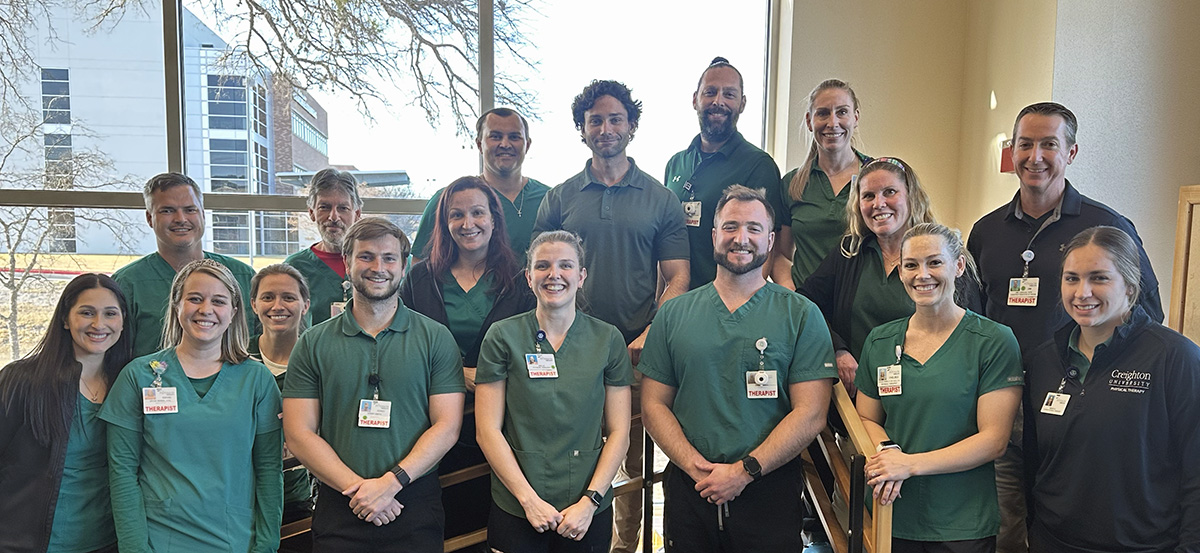 Peterson Outpatient Rehab Team members